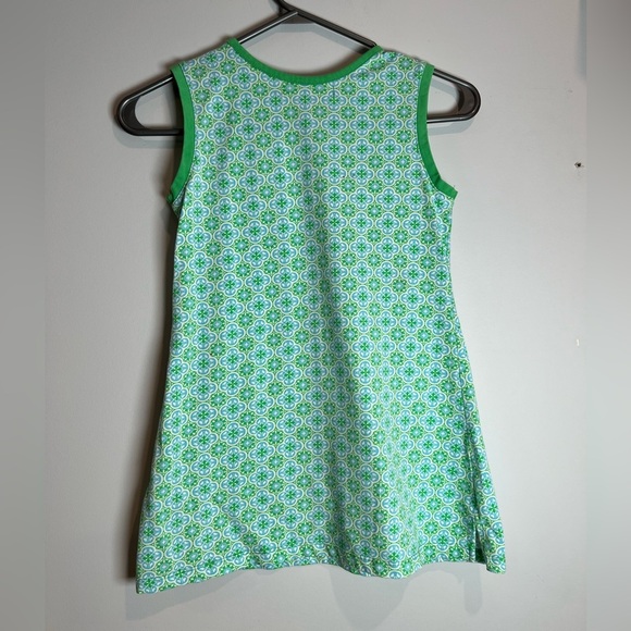 Masters Kids Dress Golf Green & Blue Patterned Size S (7-8) Girls - Picture 4 of 5